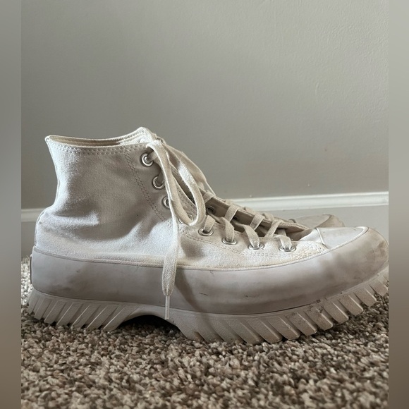 White Converse All Star Chuck Taylor Lugged 2.0 - Picture 8 of 8